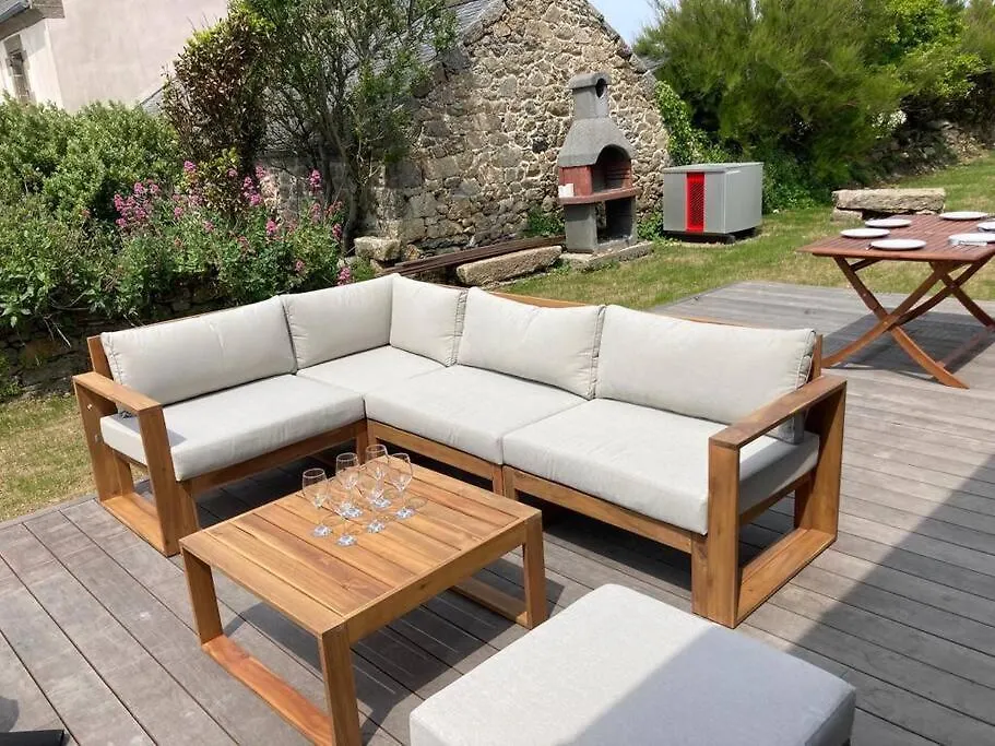 Maison Face Aux Iles De Melon, Molene Et Ouessant 6P Porspoder